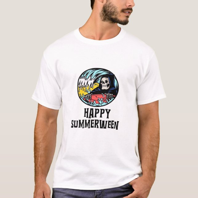 Happy Summerween Essential 2025 T-Shirt (Front)