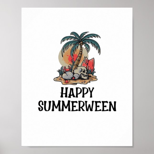 Happy Summerween Essential Poster (Front)