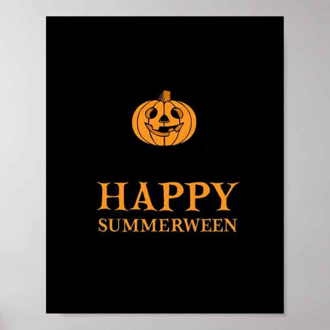Happy Summerween Oversized Poster (Front)