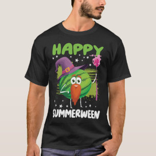 Happy Summerween Summer Watermelon Jack-o-lantern T-Shirt