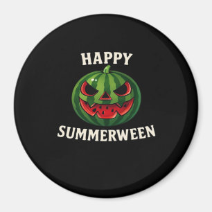 Happy Summerween Watermelon Jack O’ Lantern – Funn Magnet