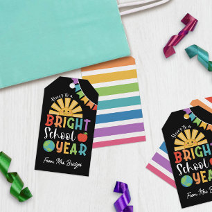 Happy Sun A Bright School Year From Teacher Gift Tags