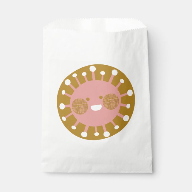 Happy sun favour bag (Front)