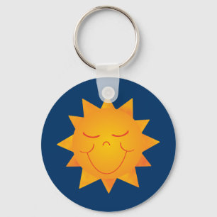 Happy Sun Key Ring