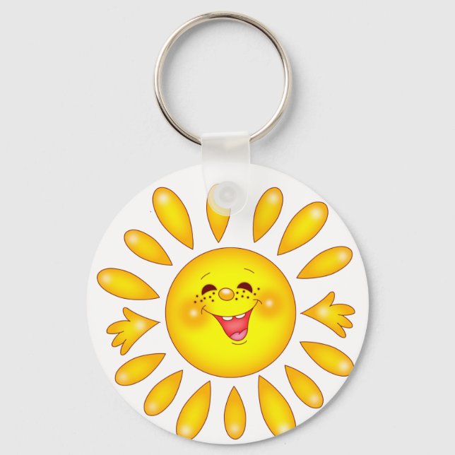 happy sun key ring (Front)