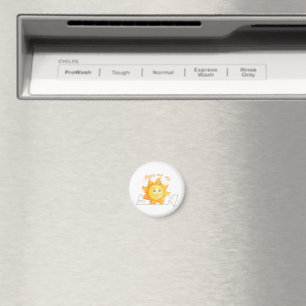 Happy Sun Magnet