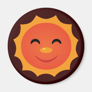 Happy Sun Magnet