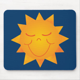 Happy Sun Mouse Pad