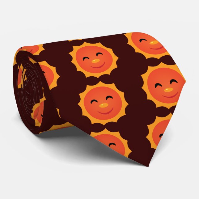 Happy Sun Tie (Rolled)