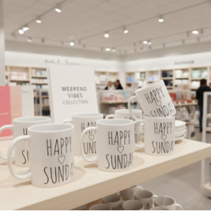 HAPPY SUNDAY COFFEE MUG