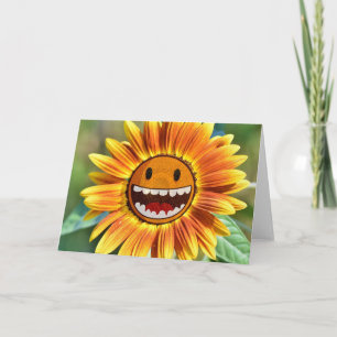 Happy Sunflower. Card
