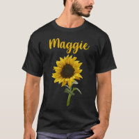 Happy Sunflower - Maggie Name