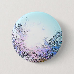 Happy Sunshine Beautiful 6 Cm Round Badge