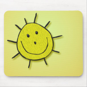 Happy Sunshine Mouse Pad
