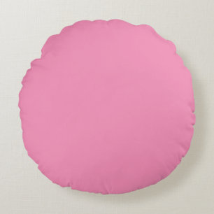 Happy sweet sixteen, 16th birthday, pink round cushion