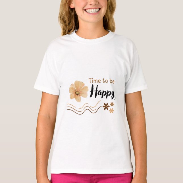 happy t-shirt (Front)