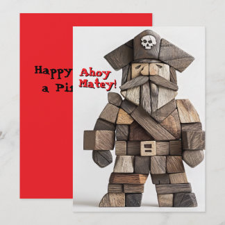 Happy Talk Like a Pirate Day Card