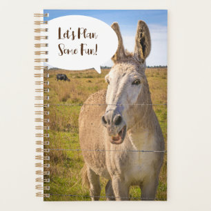 "Happy Talking Donkey" Custom Planner