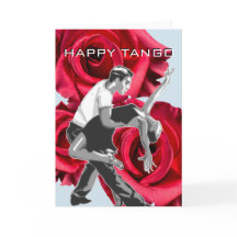 HAPPY TANGO Greeting Card