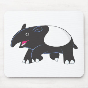 Happy Tapir Mouse Pad