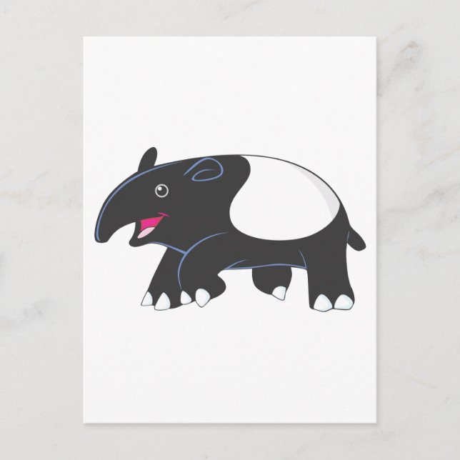 Happy Tapir Postcard (Front)
