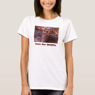 Happy Tau, Lion, Save Our Wildlife T-Shirt