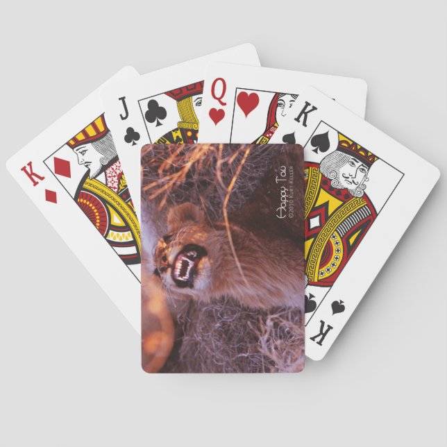 Happy Tau Playing Cards (Back)