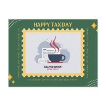 Happy Tax Day Postcard