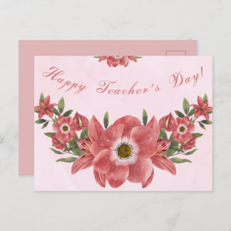 Happy Teachers Day Postcard