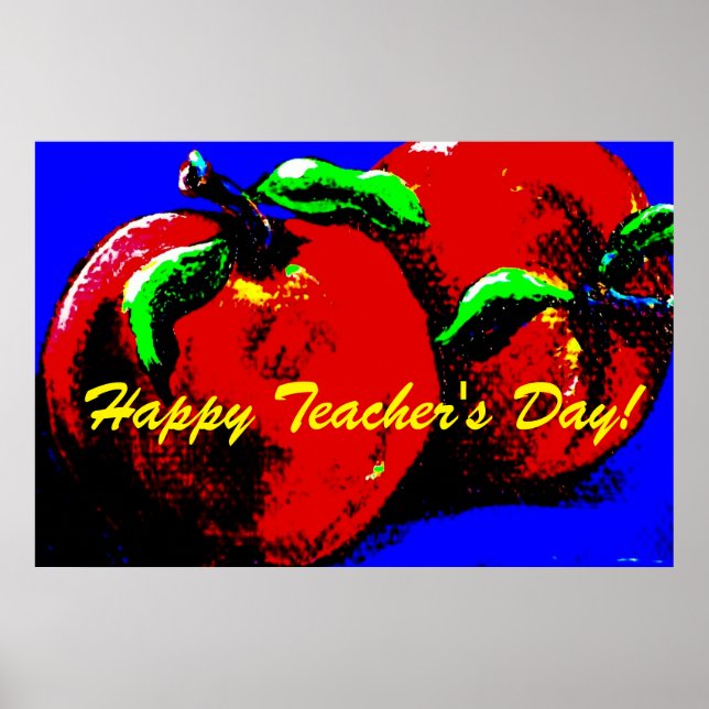 Happy Teacher's Day! Poster (Front)