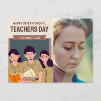 HAPPY TEACHER'S DAY TO THE TEACHERS OF THE WORLD