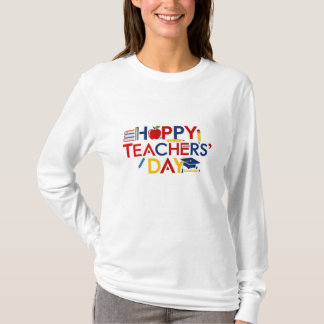 Happy teacher's day tshirt for women 