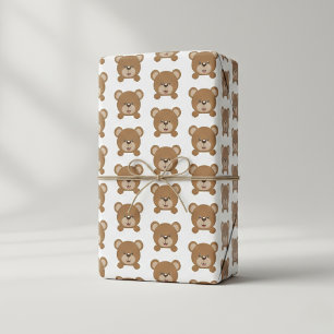 Happy Teddy Bear Gift Wrap – Instant Smiles