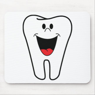Happy teeth customisable for your Dental practice Mouse Pad