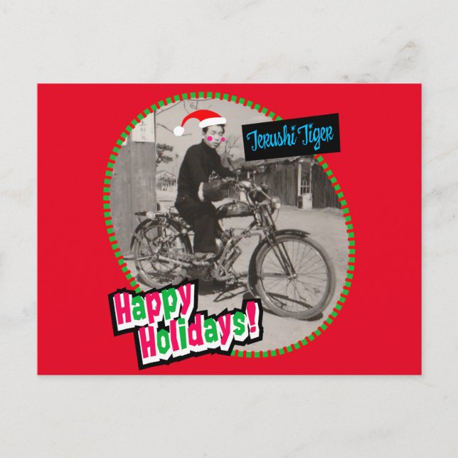 Happy Terry Holiday Postcard (Front)