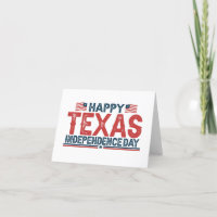 Happy Texas Independence Day American Patriotic
