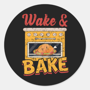 Happy Thanks Drinking Funny Thanksgiving Turkey Dr Classic Round Sticker