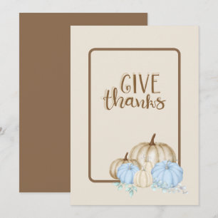 Happy thanks giving announcement