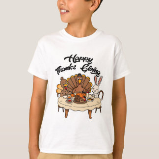 happy thanks giving T-Shirt