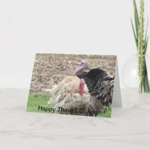 Happy Thanks Giving Thank You Card