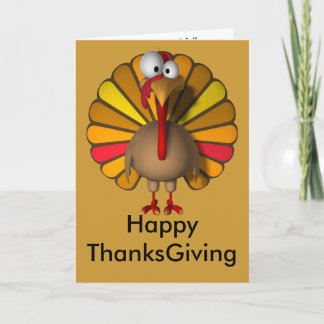 Happy Thanks Holiday Card