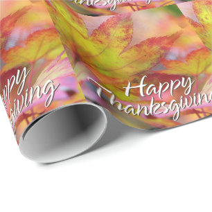 Happy Thanksgiving 15 Options Wrapping Paper