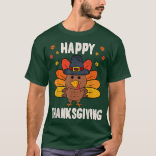 Happy Thanksgiving 2022 Funny Turkey Day Autumn Fa T-Shirt