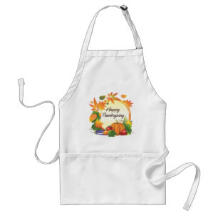 Happy Thanksgiving 5A Apron