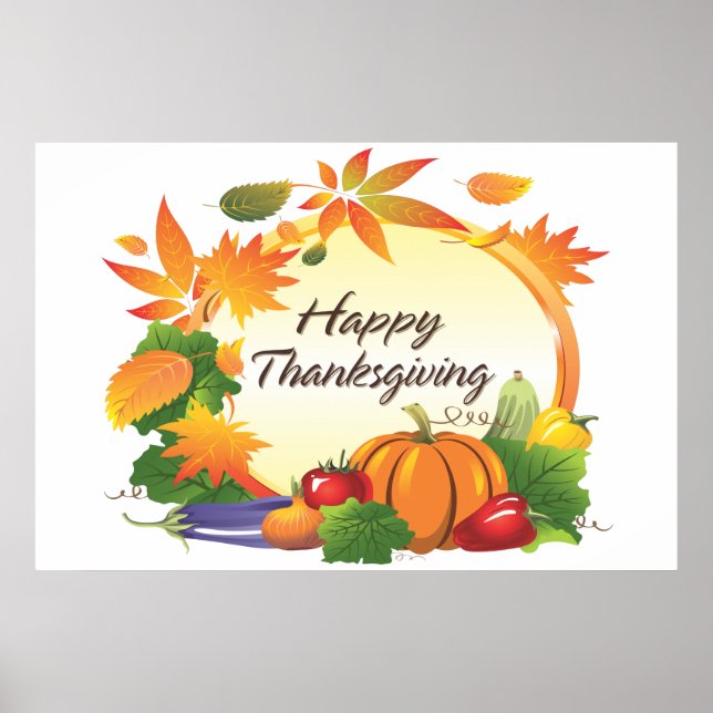 Happy Thanksgiving 5B Poster (Front)