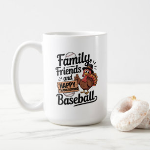 Happy Thanksgiving Autumn Leaves Coffee Mug