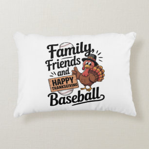 Happy Thanksgiving Autumn Leaves Decorative Cushion