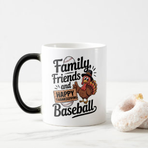 Happy Thanksgiving Autumn Leaves Magic Mug