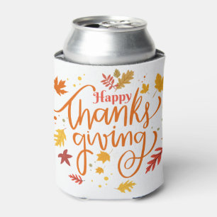 Happy Thanksgiving  Can Cooler