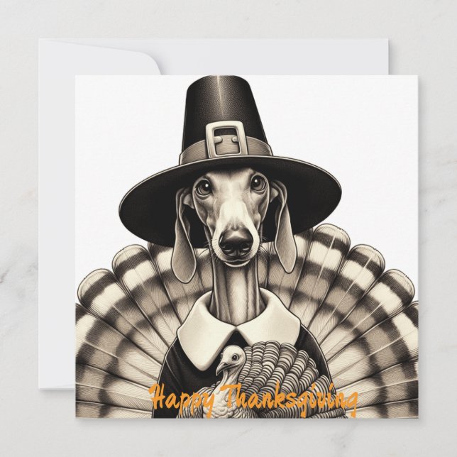 Happy Thanksgiving Card (Front)
